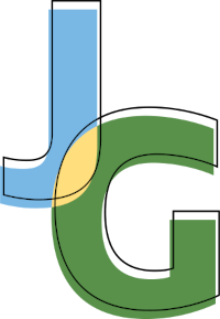 Jordon Greene Initials Logo - JG